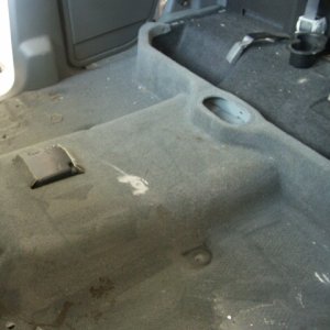 rear area w/seats out