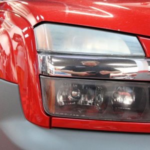 002 Red Chevy Avalanche Detail Class at Autogeek with Mike Phillips