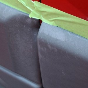 002 Red Chevy Avalanche Detail Class at Autogeek with Mike Phillips