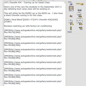 How to post multiple pictures on a forum Mike Phillips