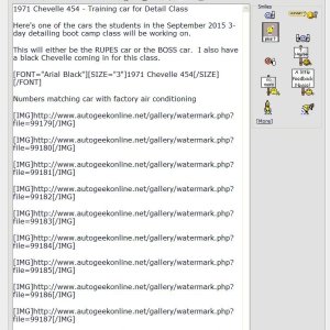 How to post multiple pictures on a forum Mike Phillips