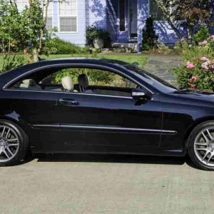 My 2009 Mercedes CLK 350