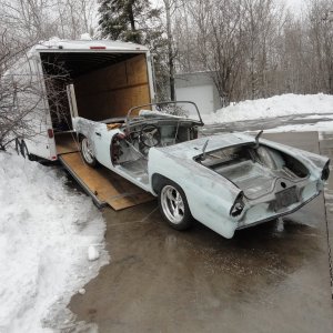 1955 Ford Thunderbird Pro Touring