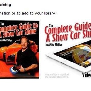 Books by Mike Phillips on Car Detailing