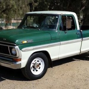 1970 Ford Single Stage Paint Restoration