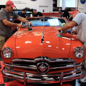 1950 Ford Custom Convertible Detailed at Autogeek Mike Phillips