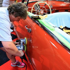1950 Ford Custom Convertible Detailed at Autogeek Mike Phillips
