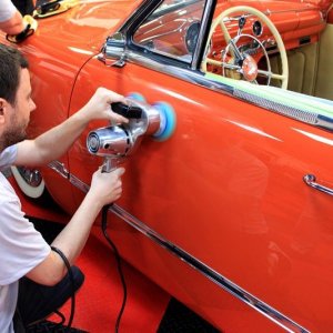 1950 Ford Custom Convertible Detailed at Autogeek Mike Phillips