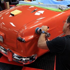 1950 Ford Custom Convertible Detailed at Autogeek Mike Phillips