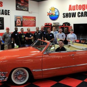 1950 Ford Custom Convertible Detailed at Autogeek Mike Phillips