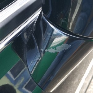 stripped paint