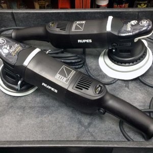 New RUPES Mark II BigFoot 21 and BigFoot 15 polishers