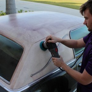 How to Aggressive Wash before machine buffing Mike Phillips