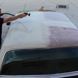 How to Aggressive Wash before machine buffing Mike Phillips