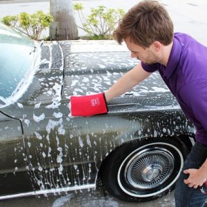 How to Aggressive Wash before machine buffing Mike Phillips