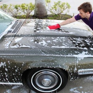 How to Aggressive Wash before machine buffing Mike Phillips