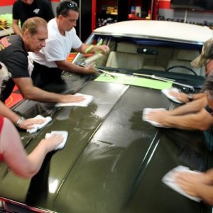 The Meguiars #7 Rub Out for single stage paint by Mike Phillips