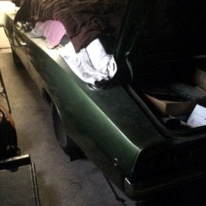 1969 Dodge Charger Original Paint Mike Phillips #7 Rub Down