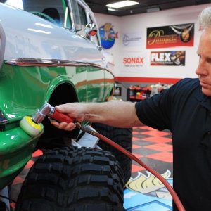 Griots Garage 3 inch Pneumatic Orbital Polisher by Mike Phillips