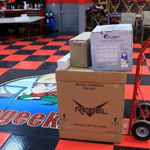 Rebel Autogeek Tool Cart by Mike Phillips