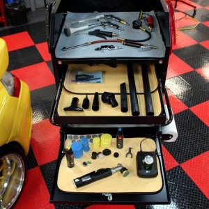 Rebel Autogeek Tool Cart by Mike Phillips