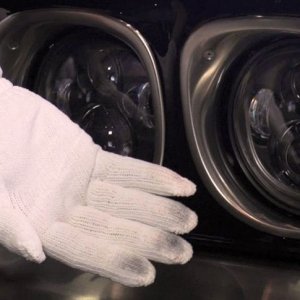 Microfiber gloves used on Competition Ready TV show?