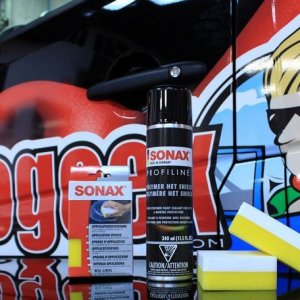 SONAX Polymer Net Shield on Derick Samson
