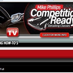 Competition Ready Detailing Classes Graphic Mike Phillips