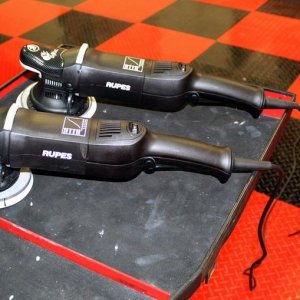 HD Cords on RUPES orbital Polishers at Autogeek.com