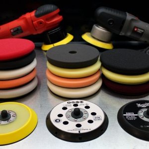 5.5" THIN FOAM PAD OPTIONS for your Dual Action Polisher