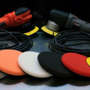 5.5" THIN FOAM PAD OPTIONS for your Dual Action Polisher