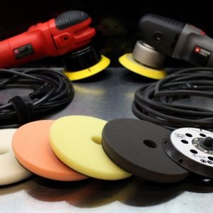 5.5" THIN FOAM PAD OPTIONS for your Dual Action Polisher
