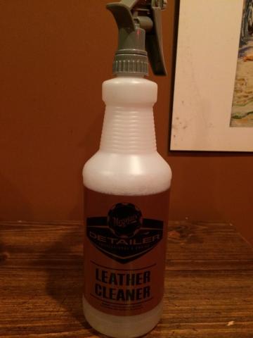Review: Meguiars D181 Leather Cleaner