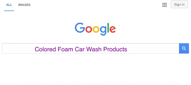 Colored Foam Soap