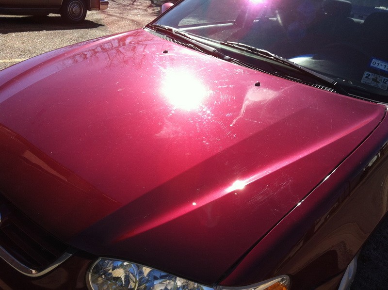 01 red corolla befores