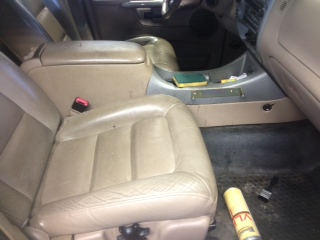 02 Ford Explorer Sport Trac interior