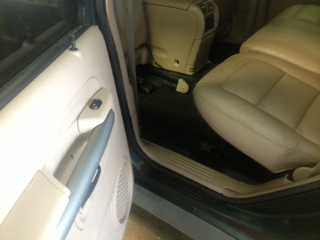 02 Ford Explorer Sport Trac interior