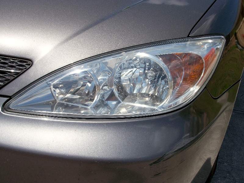 '03 Camry Headlight Restoration