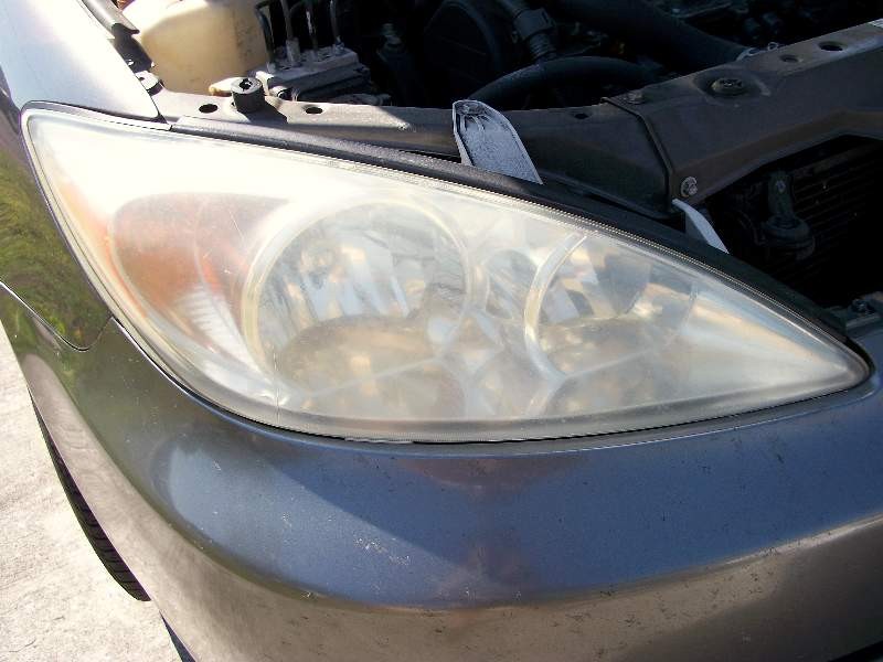 '03 Camry Headlight Restoration