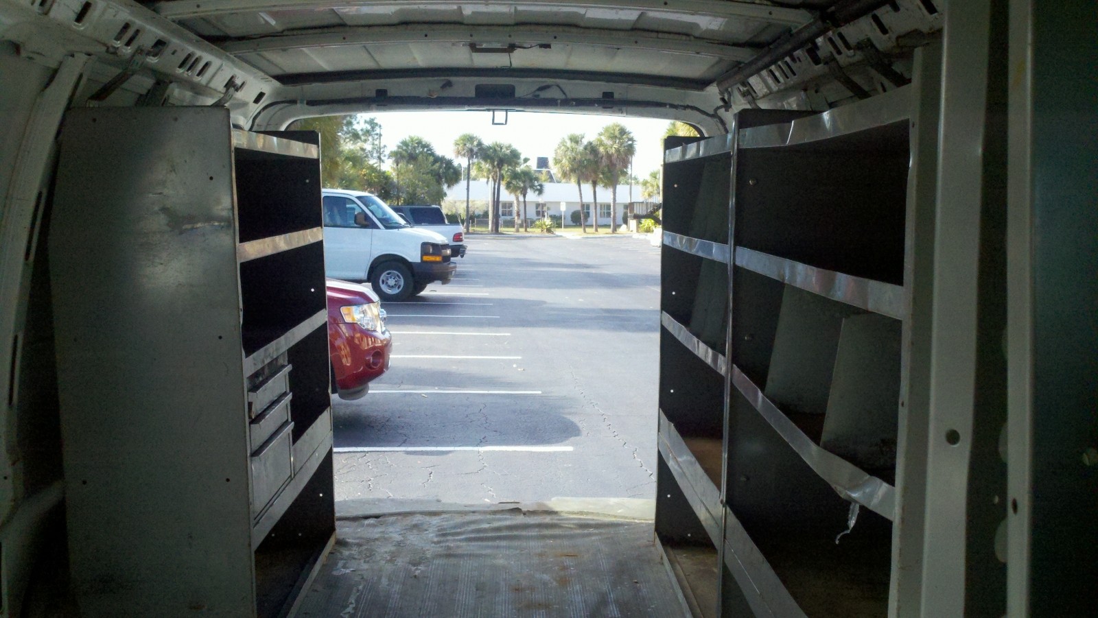 05' Chevy Van -1st Steps