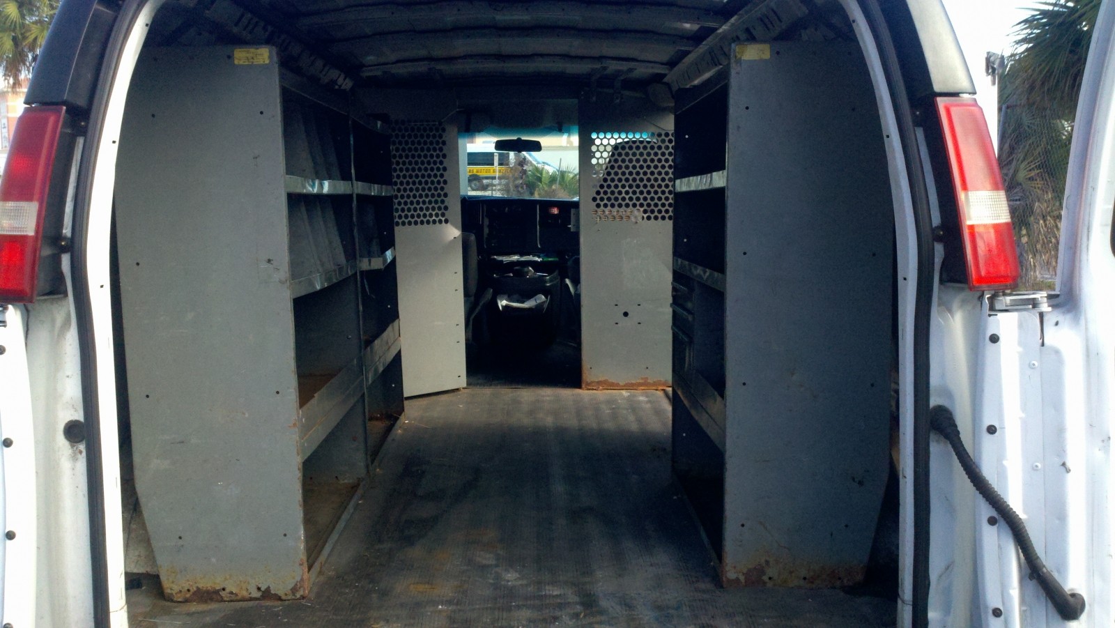 05' Chevy Van -1st Steps