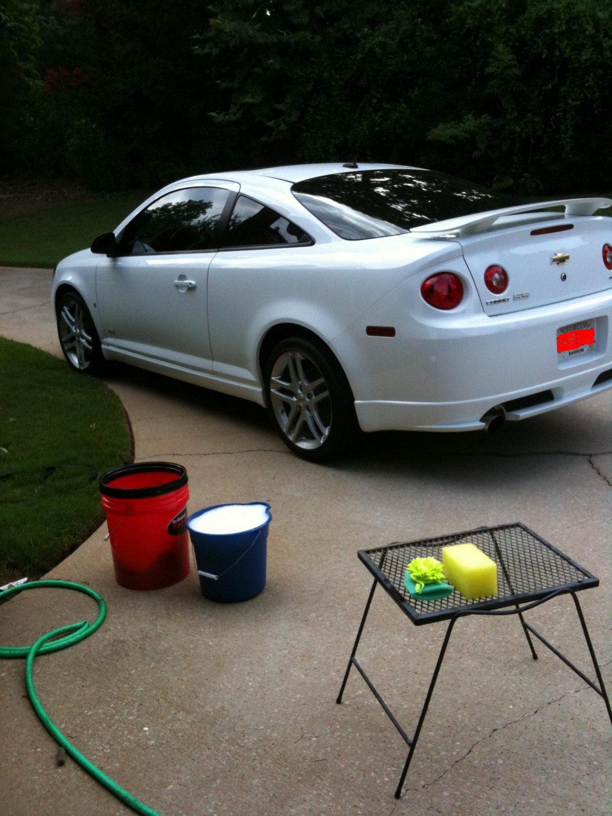 '09 Cobalt SS Wash 'n Wax July