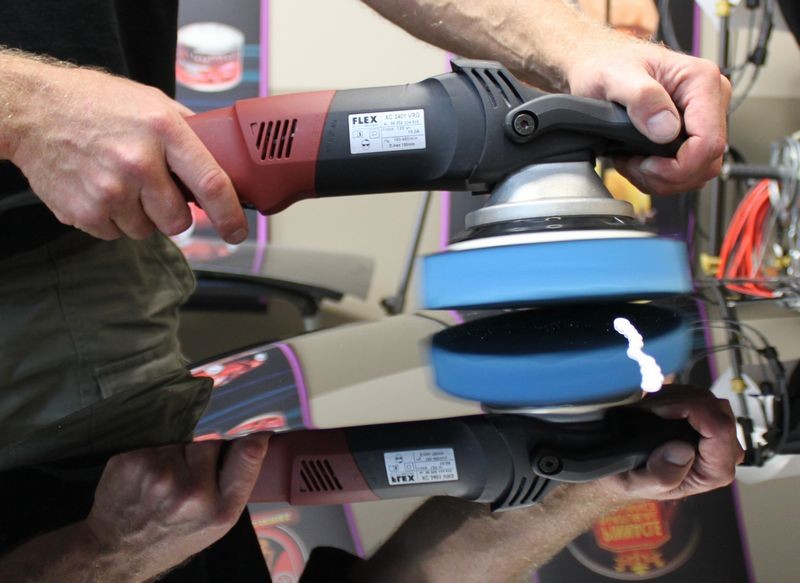 10 at 2 Technique with Flex 3401 DA Polisher