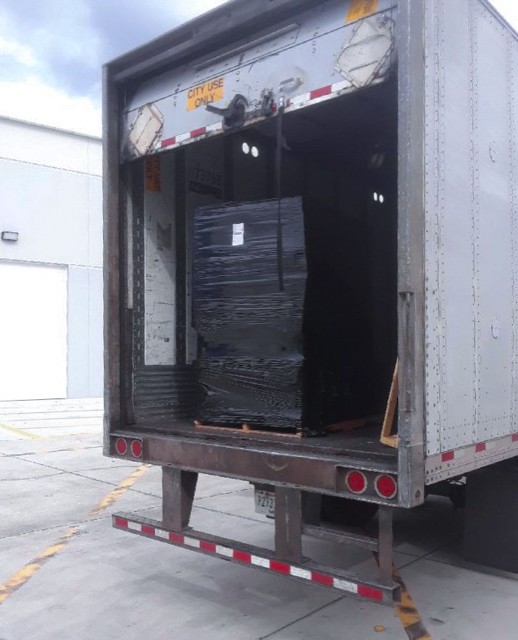 1100 pounds of tools and product for Roadshow Classes