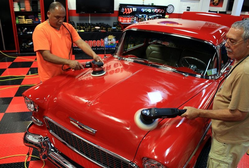 $15,000.00 Custom Paint Job - How to remove water spots