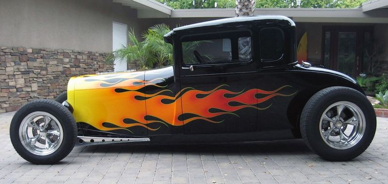1929 5-Window Coupe - SEMA Booth Car