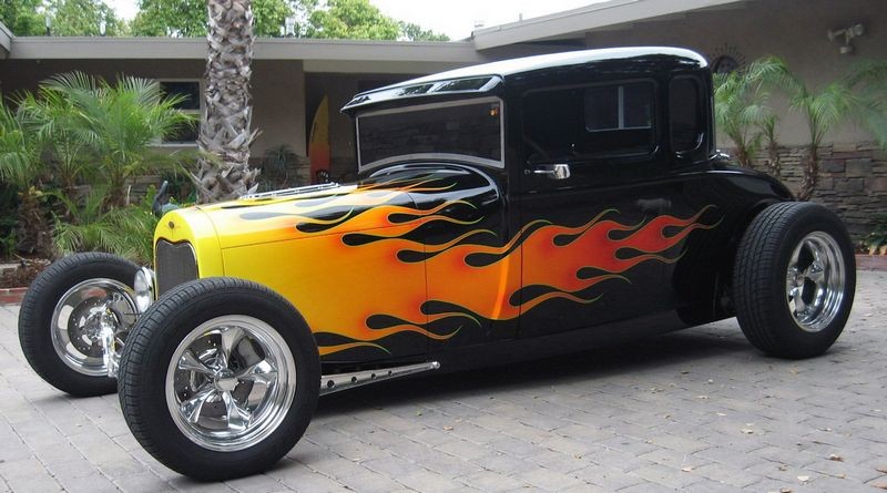 1929 5-Window Coupe - SEMA Booth Car