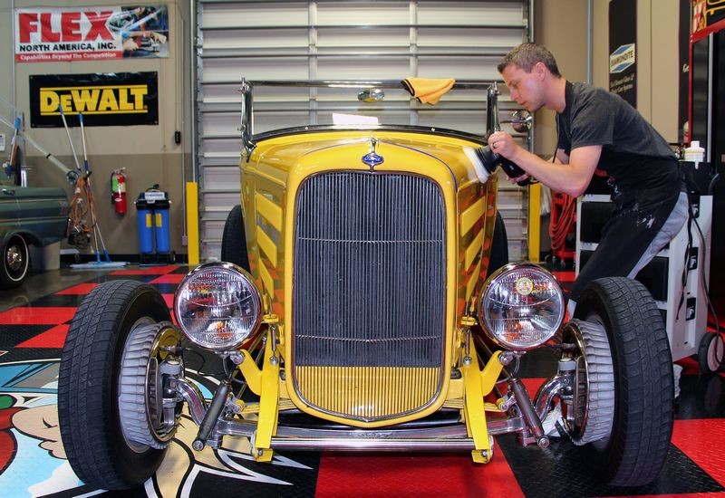 1932 Ford Phaeton detailed by Mike Phillips
