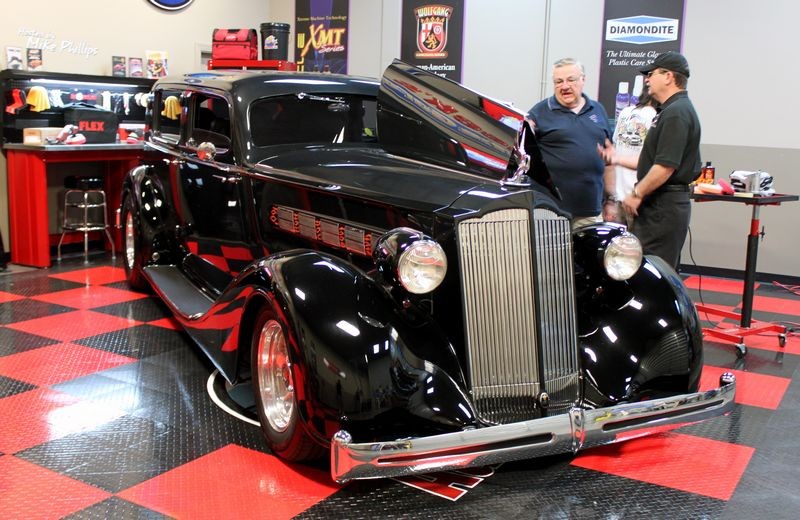 1936 Packard with an old school Hemi Engine on Autogeek's &amp;quot;What's 