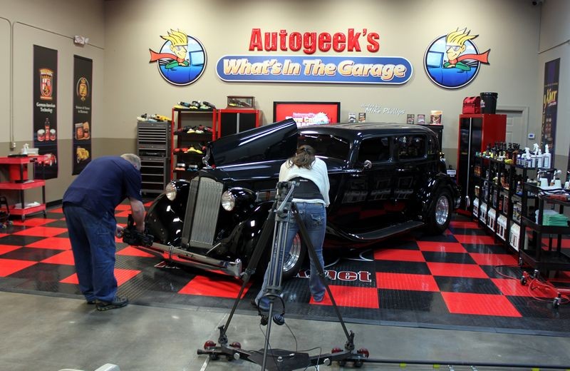 1936 Packard with an old school Hemi Engine on Autogeek's &amp;quot;What's 